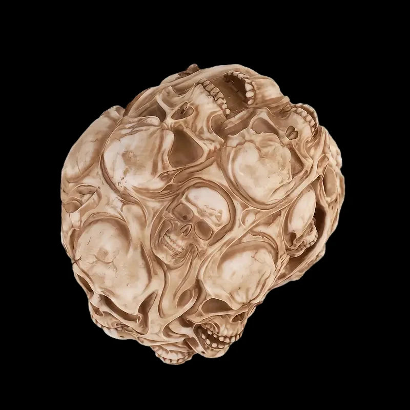 Skull of a Thousand Souls Statue