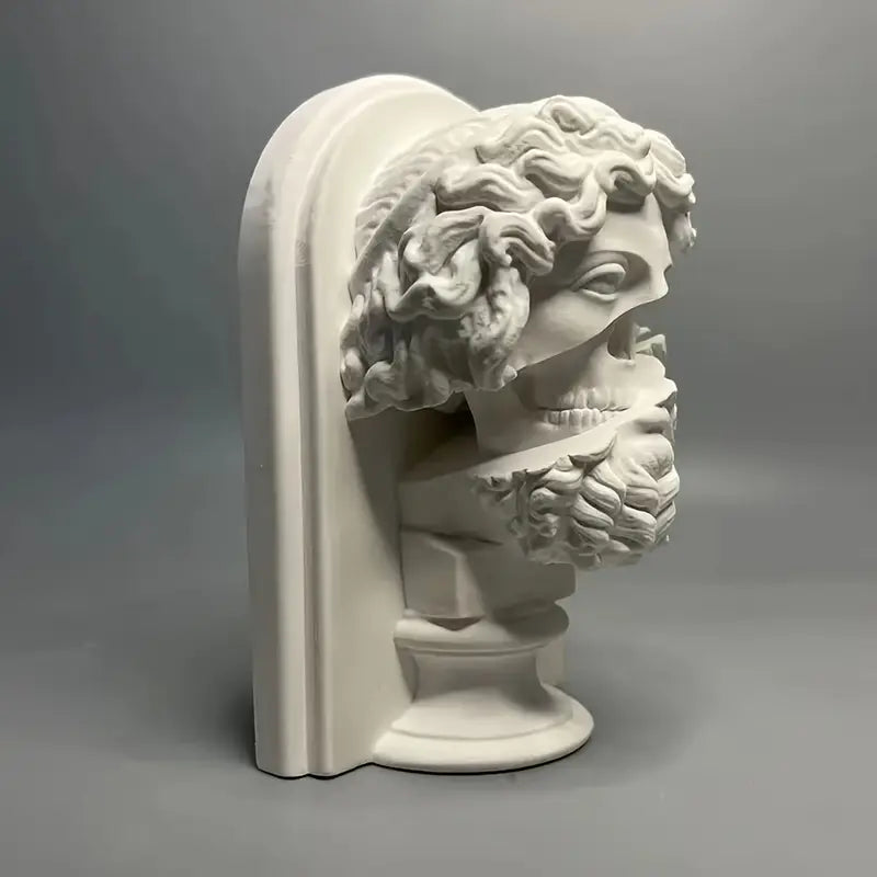 The Mask of the Forgotten King Statue