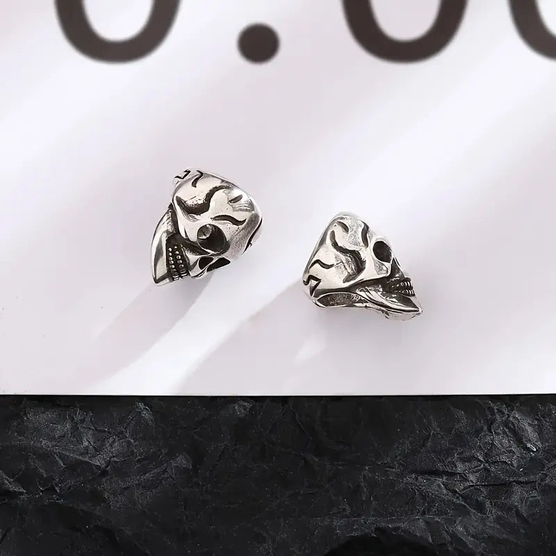 The Skull Ear Clips (Pair)