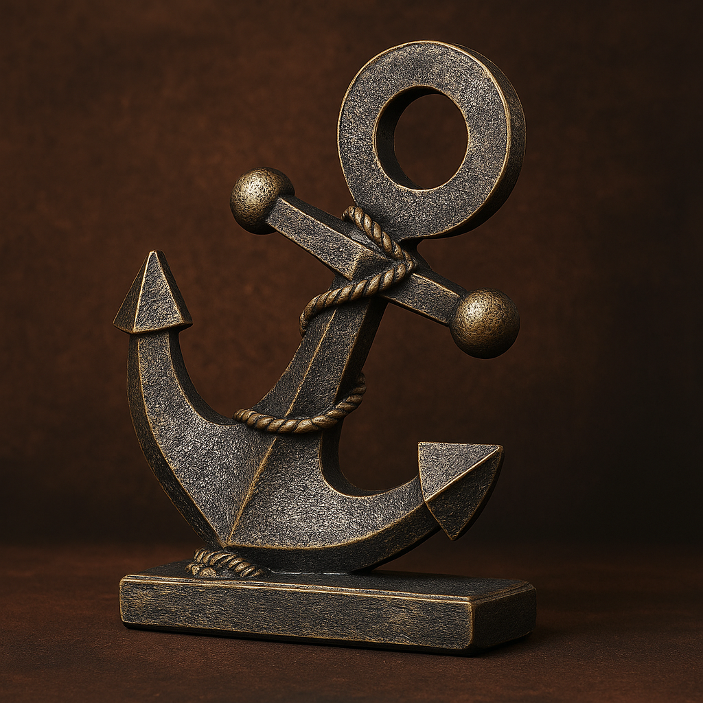 Anchor of the Drowned Captain – Pirate Decor Statue