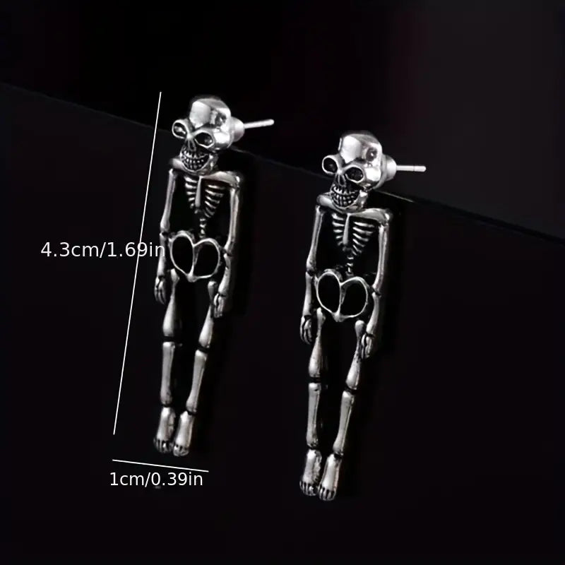 Skeleton Earrings