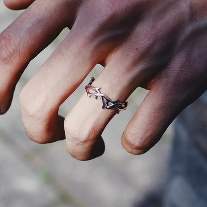 Thorn Shape Adjustable Ring