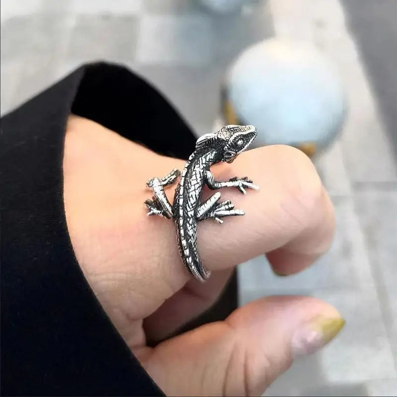 Bohemian Lizard Ring