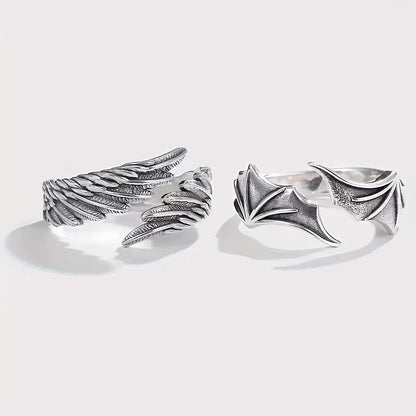 Angel Devil Wing Rings