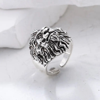 The Lion Head Ring