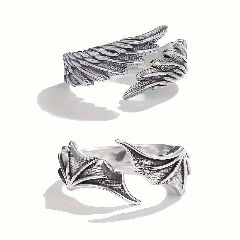 Angel Devil Wing Rings