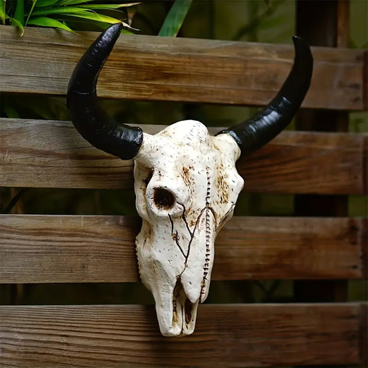 The Bull Skull of Blackwater Bay Statue