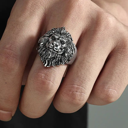 The Lion Head Ring