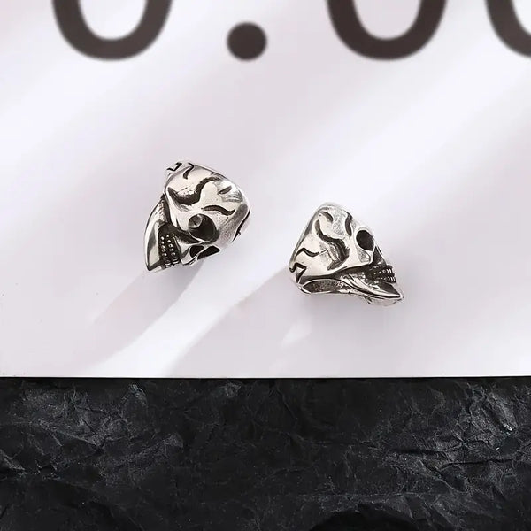 The Skull Ear Clips (Pair)