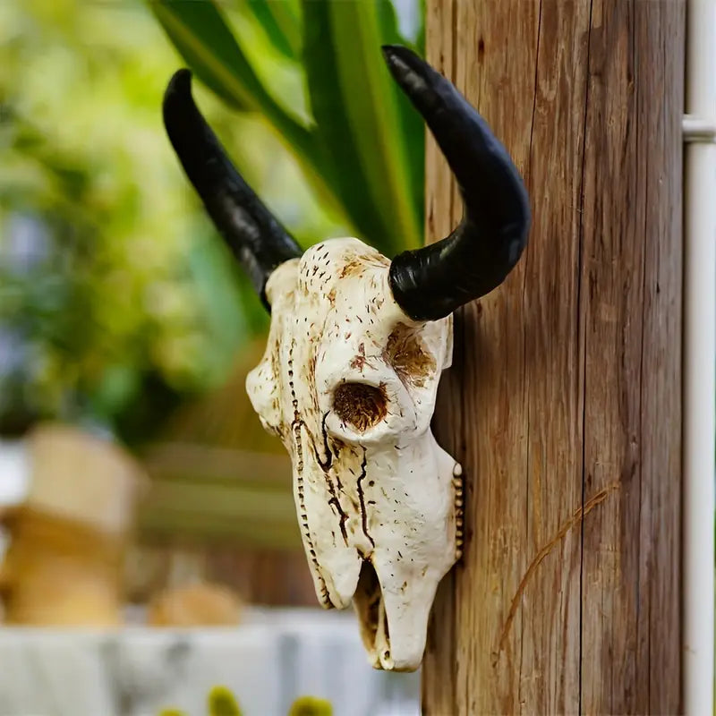 The Bull Skull of Blackwater Bay Statue