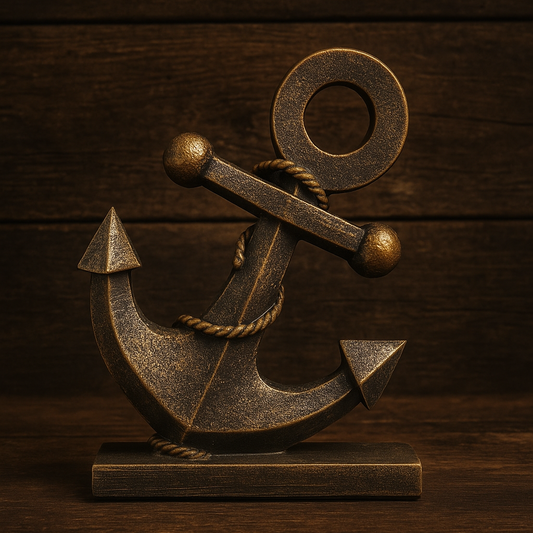 Anchor of the Drowned Captain – Pirate Decor Statue