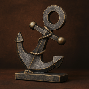 Anchor of the Drowned Captain – Pirate Decor Statue