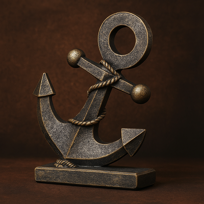 Anchor of the Drowned Captain – Pirate Decor Statue